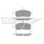 TOMEX Brakes Bremsbelagsatz, Scheibenbremse
